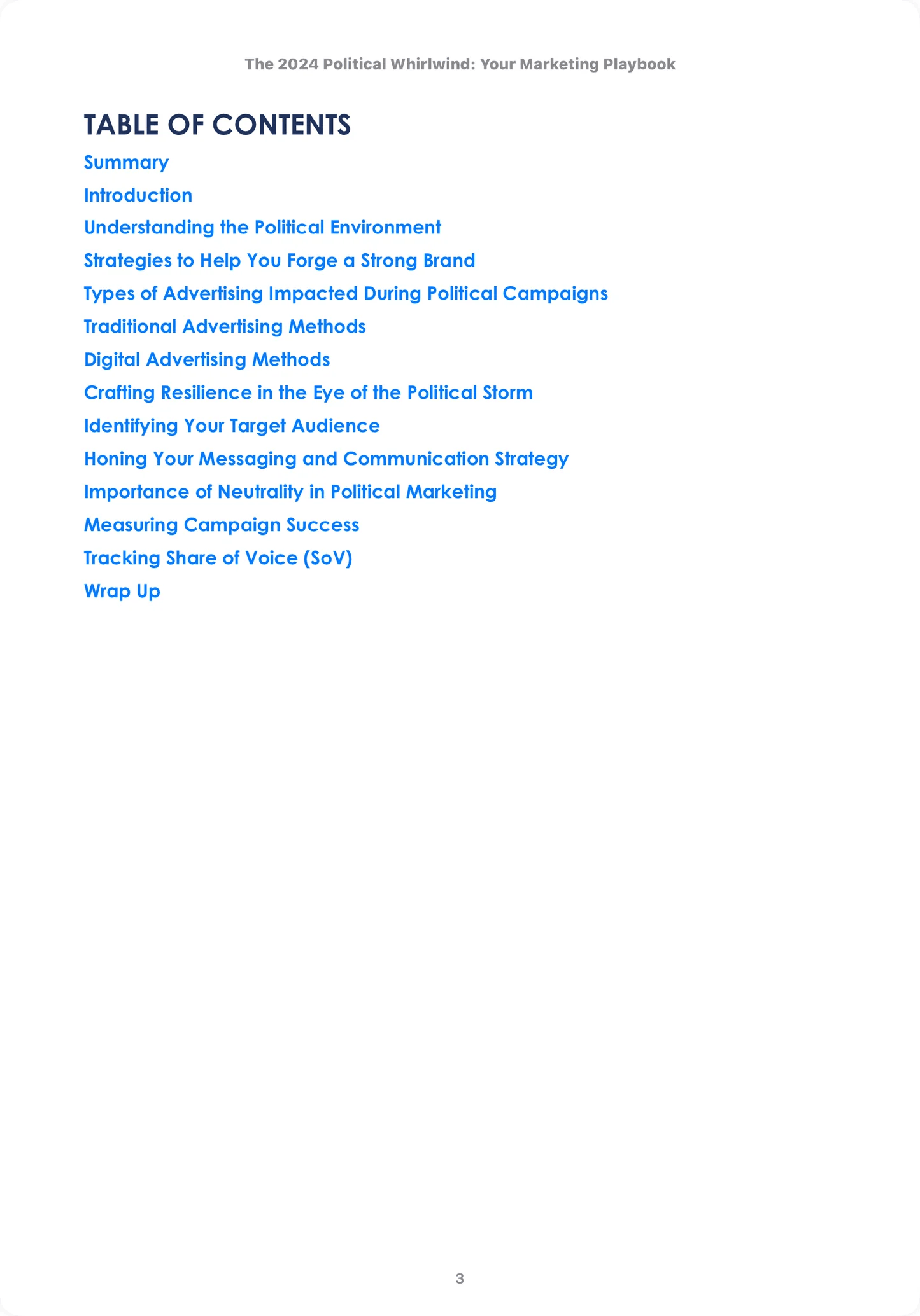 The 2024 Political Whirlwind: Your Marketing Playbook